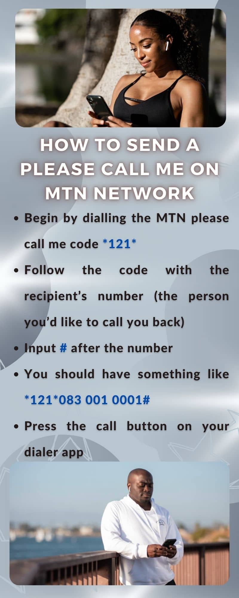 How to send a Please Call Me on MTN network