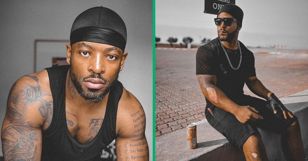 Prince Kaybee showed off his body from fasting and training