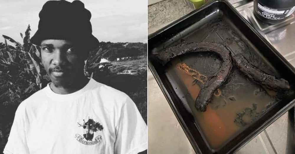 “Black Mamba”: Mzansi Grilling a Disappointed Man Who Burned Food