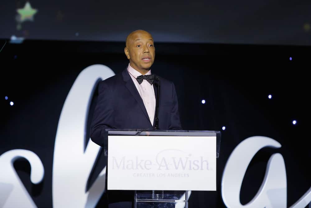 What businesses does Russell Simmons own?
