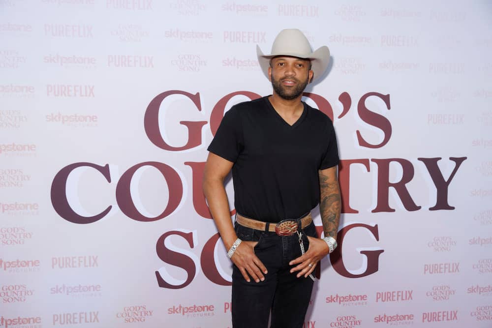 Coffey Anderson attends the premiere of God's Country Song