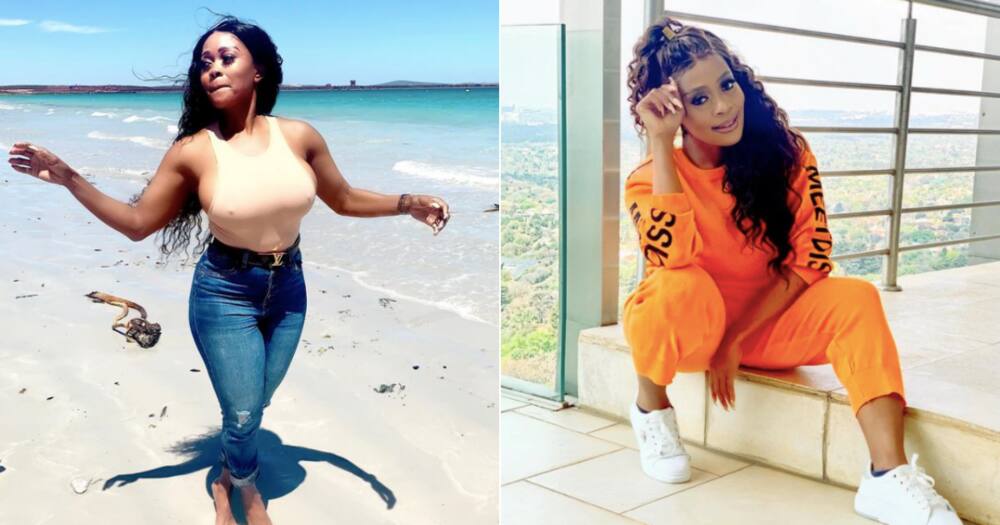 Mzansi shows admiration for Thembi Seete's super youthful looks
