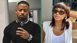 Prince Kaybee roasted for post about Enhle Mbali, peeps accuse him of hitting on her