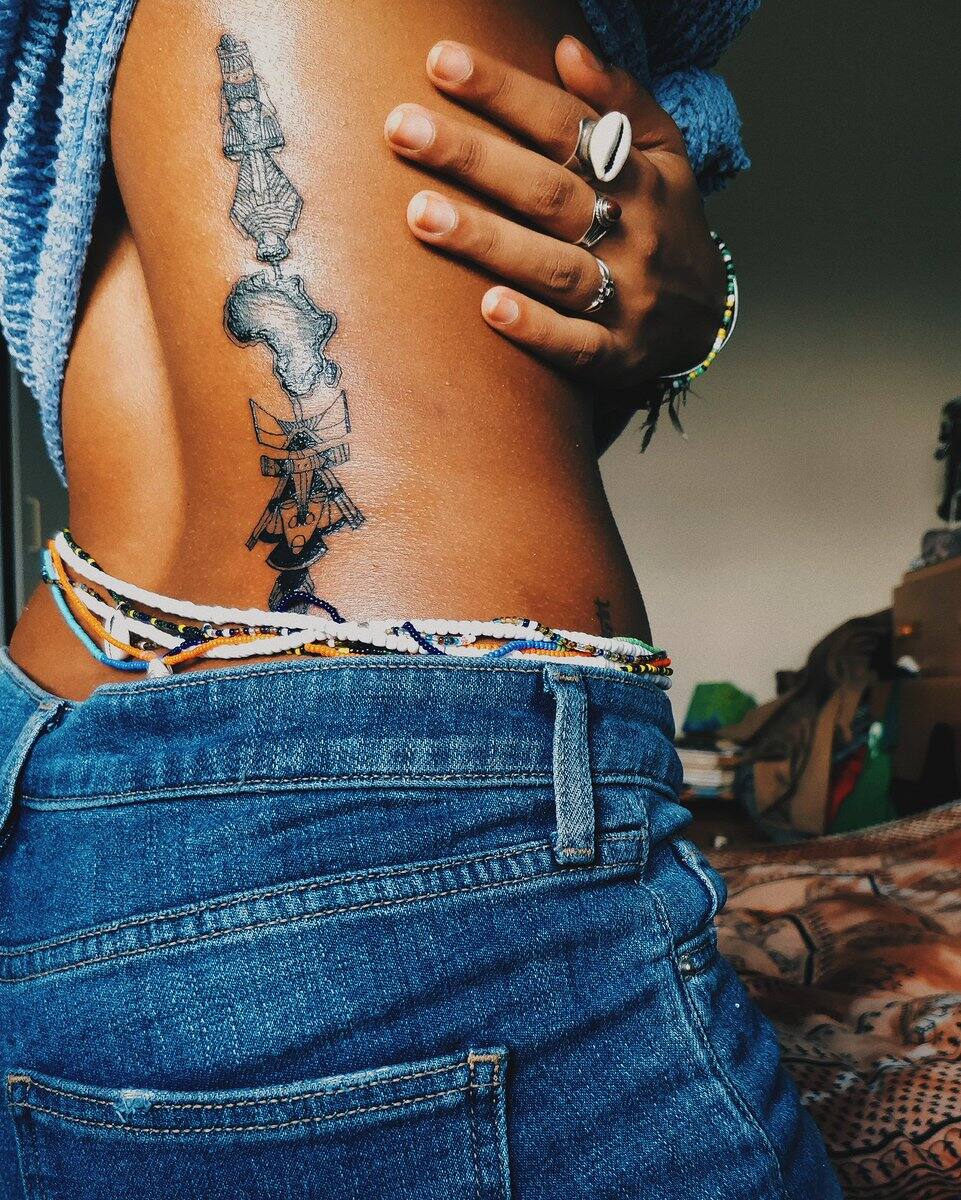 african tattoos for women