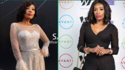 Sophie Ndaba oozes elegance in a stunning black and white outfit that is turning heads online