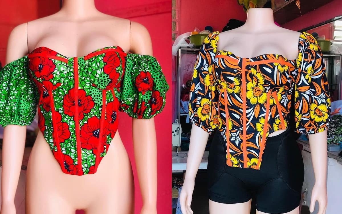 Best ankara outlet tops for ladies