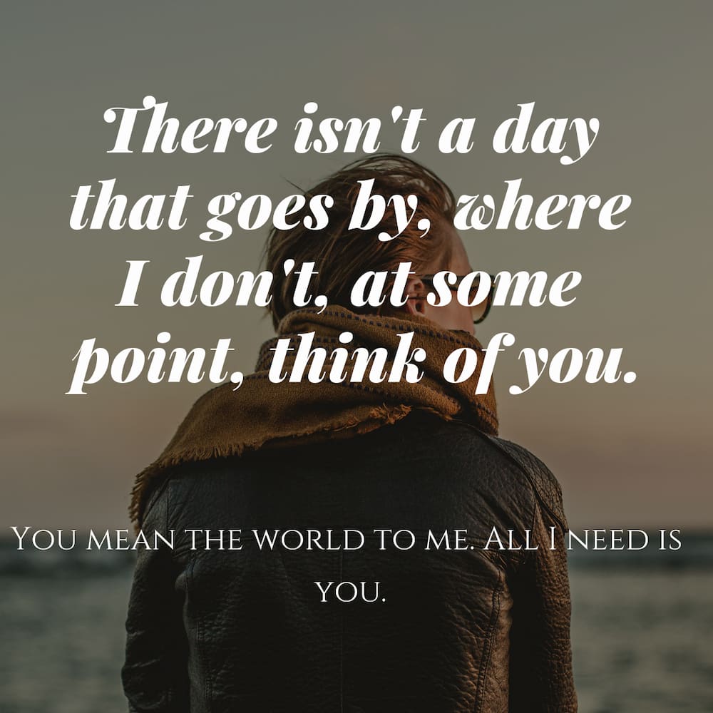 40 Cute Thinking Of You Quotes With Images Za 4347