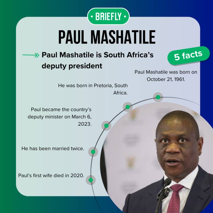 Who is Paul Mashatile's wife? Meet Humile Mjongile - Briefly.co.za