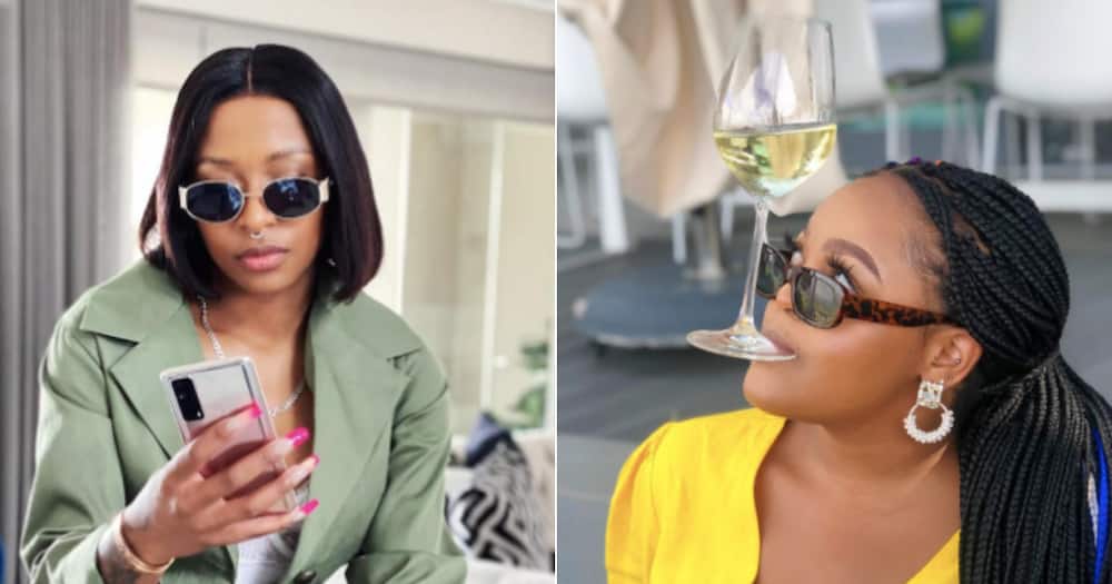 DJ Zinhle hops on the DBN Gogo social media trend to promote her brand