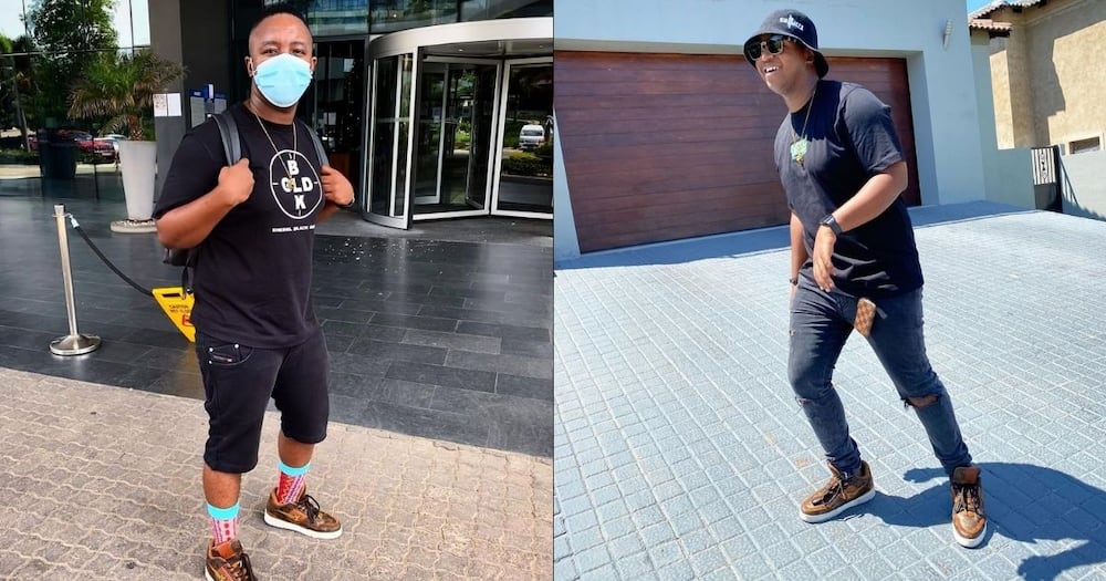 Shimza Donates 400 Pairs of School Shoes to Pupils in His Community