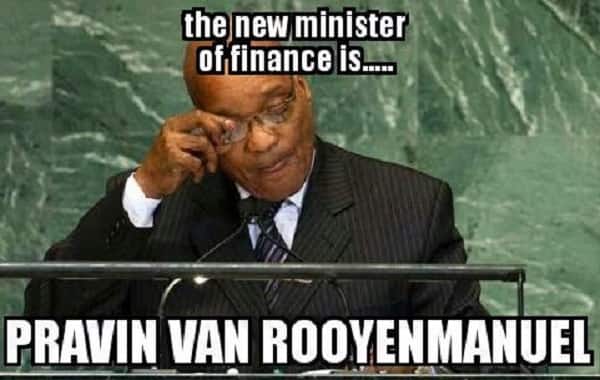 Des Van Rooyen age, wife, education, qualifications, party, advisors, current office, memes, and latest news