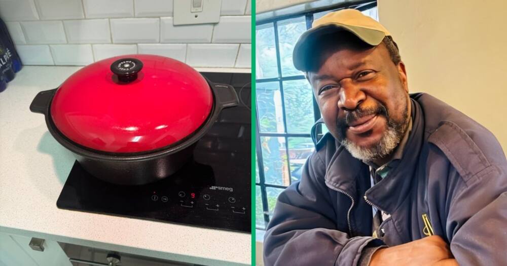Tito Mboweni goes viral after sharing images of his homecooked chicken meal