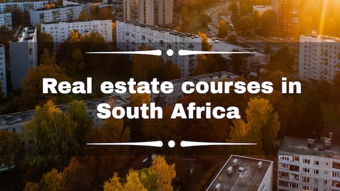 Real estate courses in South Africa: free, online and requirements