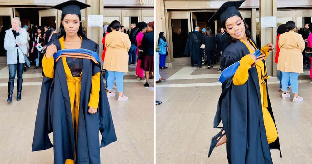 Unisa Honours Graduate From Pretoria Celebrates Academic Achievement