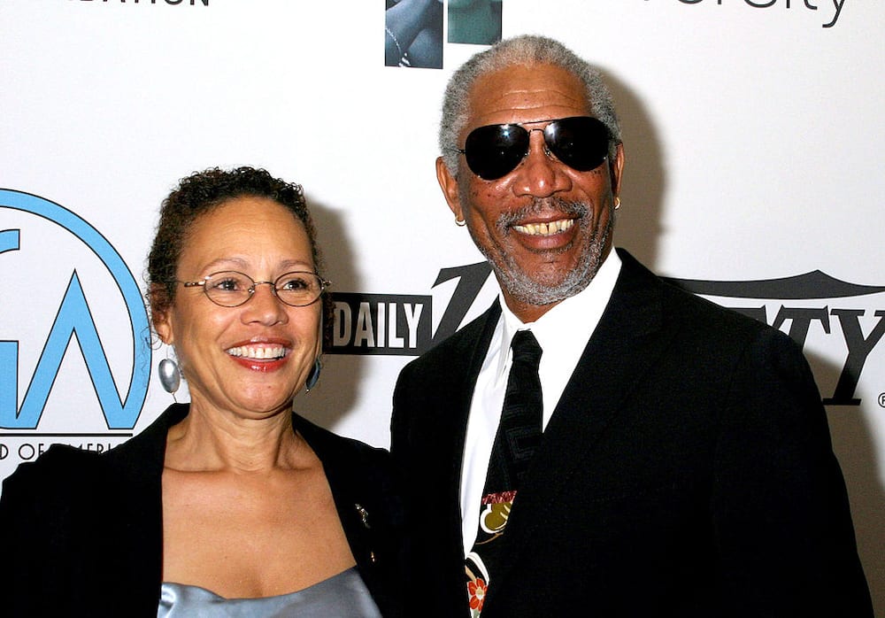 Myrna Colley-Lee and her ex-husband Morgan Freeman