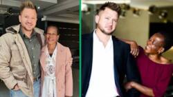 Pretoria TikTok star Malcolm Wentzel celebrates housekeeper Thembi's bday with 18 pics