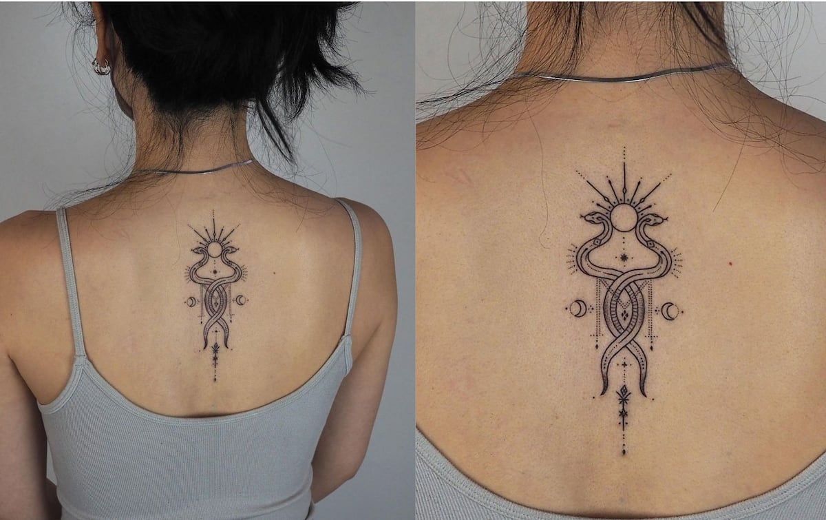 Back Tattoos For Women | 30 Lower & Mid Back Tattoo Designs in 2022
