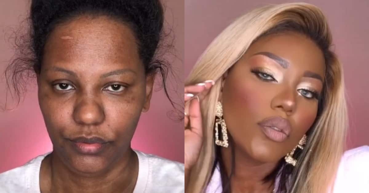 "Sis Got Skills" Lady Goes From Drab to Fab in Minutes Using Makeup