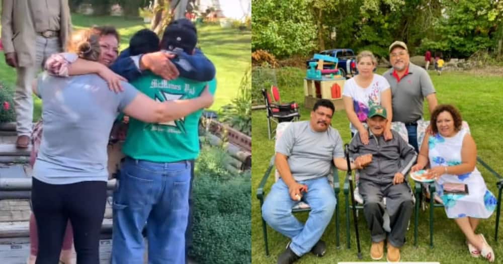 Man delighted after Reuniting with His Siblings 20 Years Later.