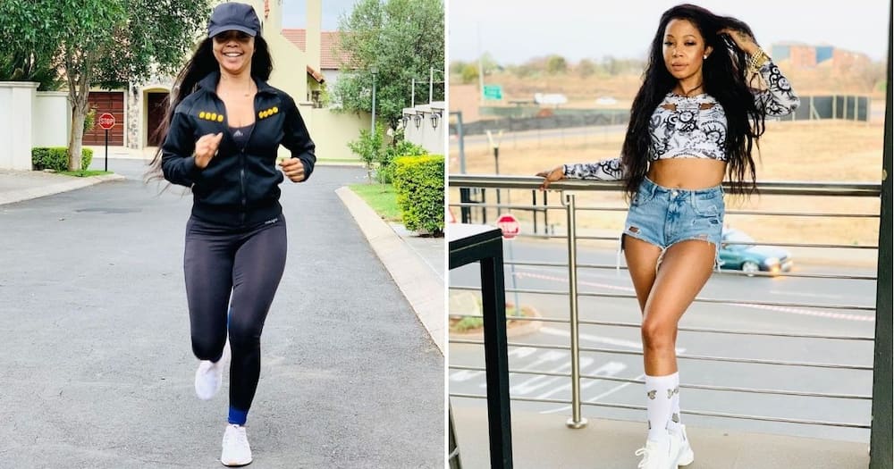 Kelly Khumalo, toned body, hype, hot, diet