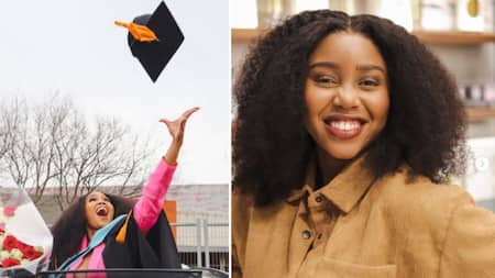 Grateful lady celebrates grad with stunning pics, leaves Mzansi in pride: “I can’t help but cry tears of joy”