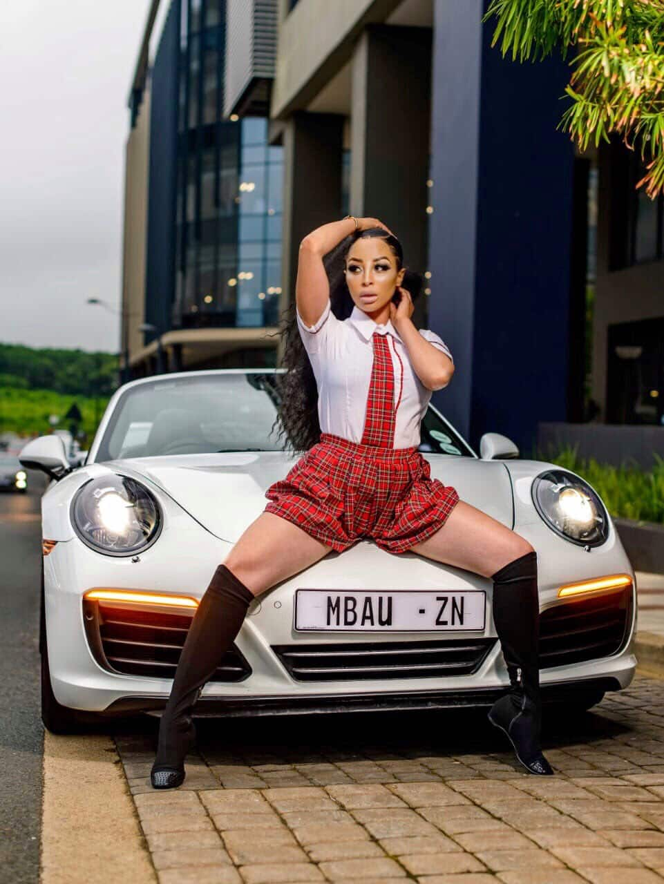 Khanyi Mbau cars