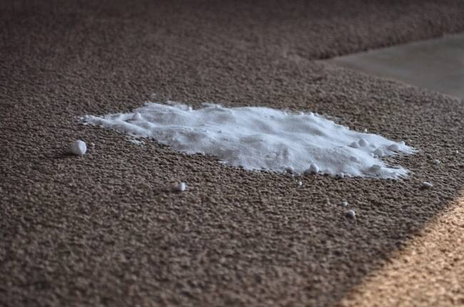How to get slime out of carpet