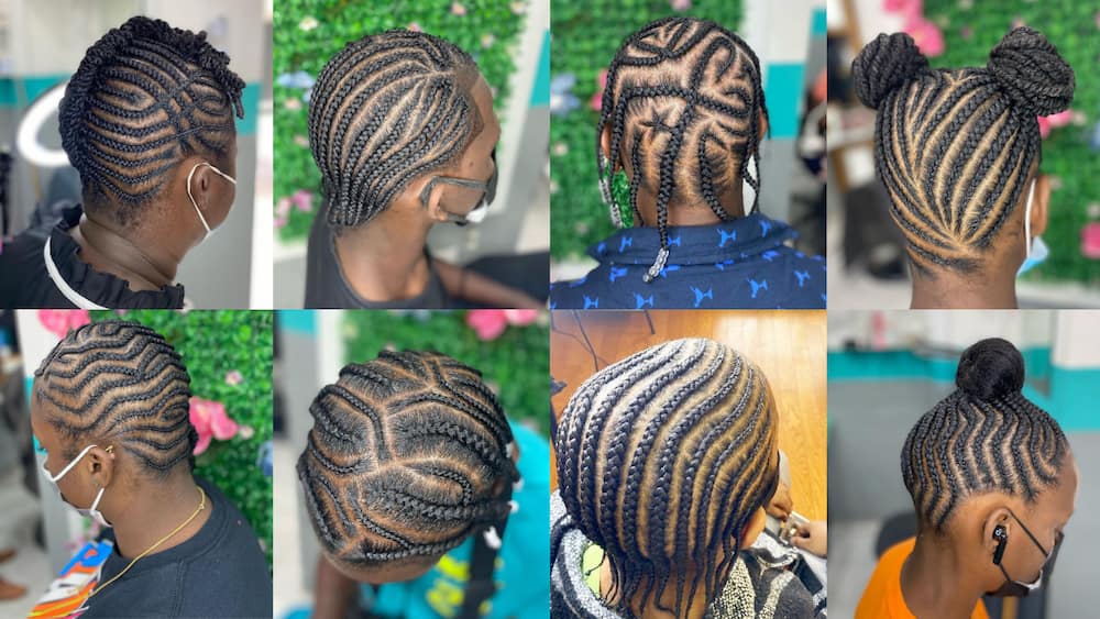 latest cornrow styles