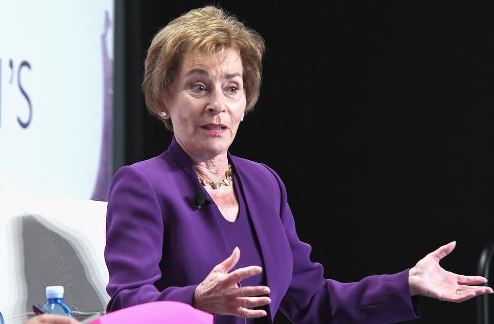 Judy Sheindlin speaks on stage during the Forbes Women's Summit