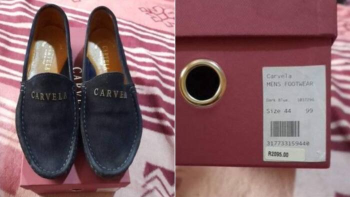 “You’ll look cheap”: Man shows off R2k shoes he bought, Saffas not impressed