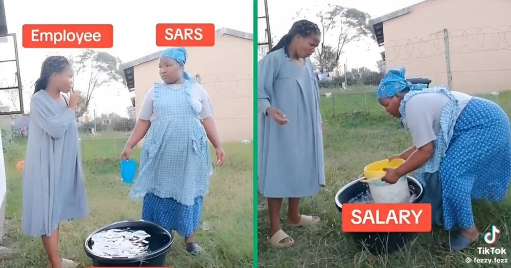South African content creators made fun of SARS in a TikTok video