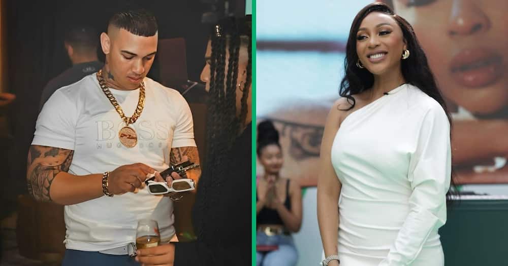Joel Booysen allegedly addressed the rumours about dating Nadia Nakai