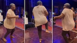 'Gomora' actress Connie Chiume dances barefooted to 'Bopha', TikTok video amazes Mzans