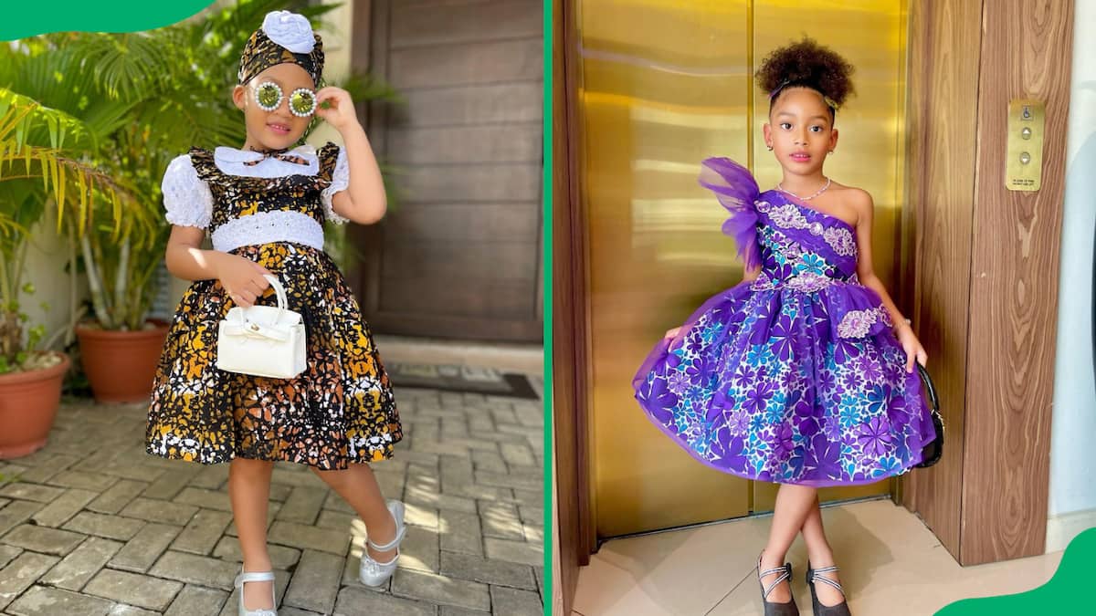 40+ cute South African kiddies' traditional dresses (2024