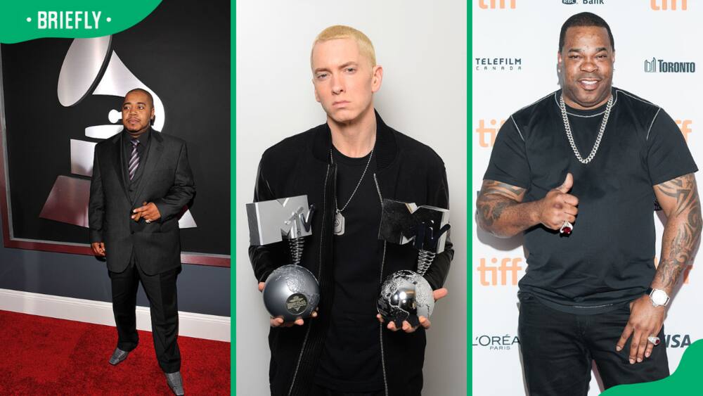 fastest rappers Twista, Eminem and Busta Rhymes
