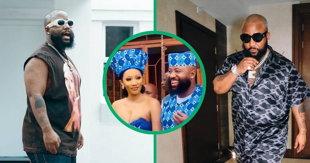 Cassper Nyovest and Pulane's wedding after-party was dragged