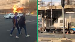 Egoli gas truck and Johannesburg building catch fire in Braamfontein, SA concerned: “It’s a city of fire”