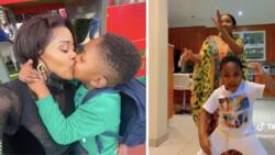 Thembi Seete and son Dakalo nail 'Kilimanjaro' challenge in cute video, post gets more than 1 million views