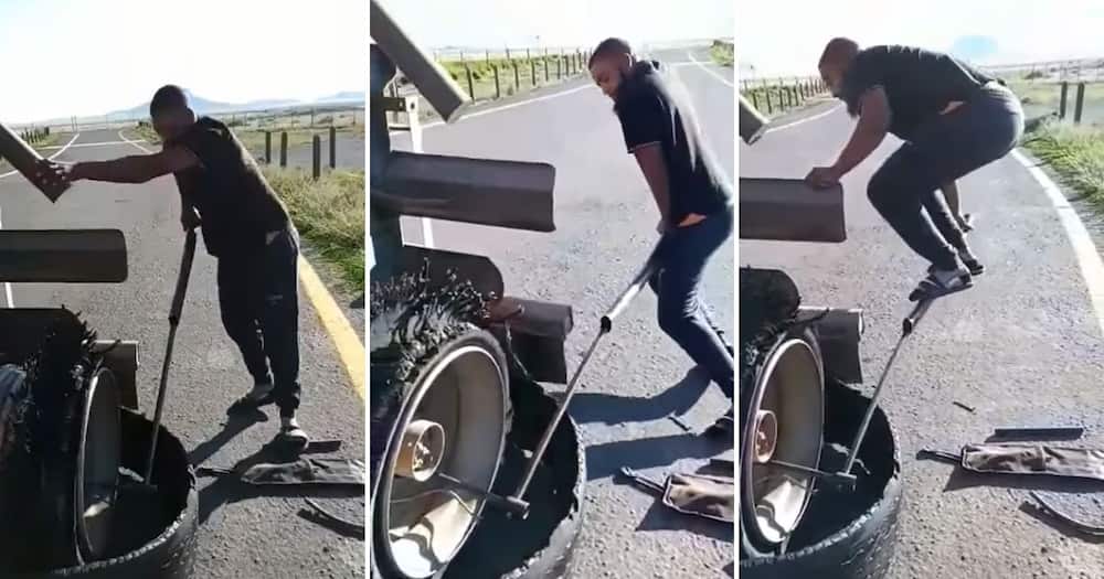 Mzansi, Man, Truck Tyre, Video