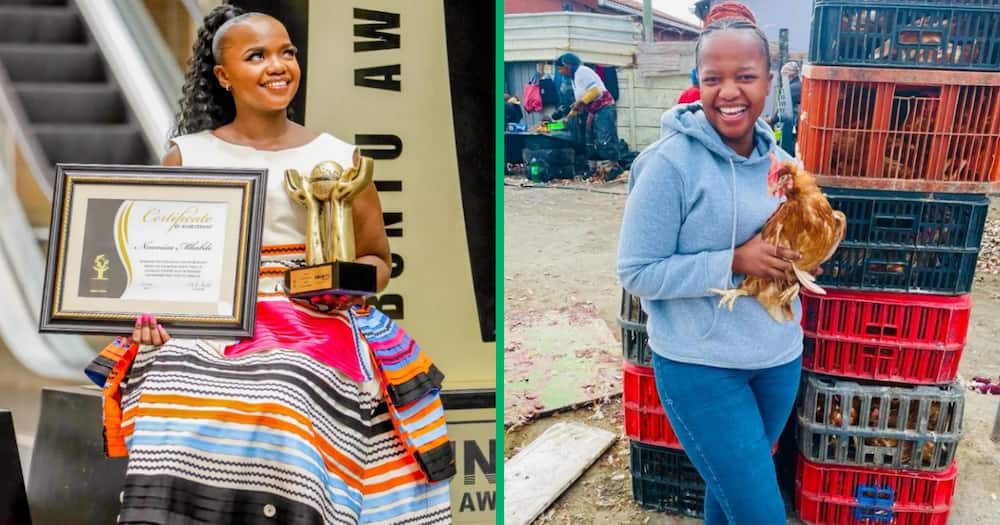 A Cape Town farmer shared her excitement after obtaining a hard-earned award.