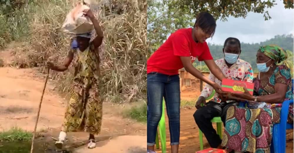 Meet 74-year-old lady in E/R who walks with stick 4 hours each day to farm