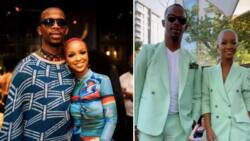 Zakes Bantwini crushes on his wife Nandi Madida's Durban July look: "My wife took best dressed at the Durban July"