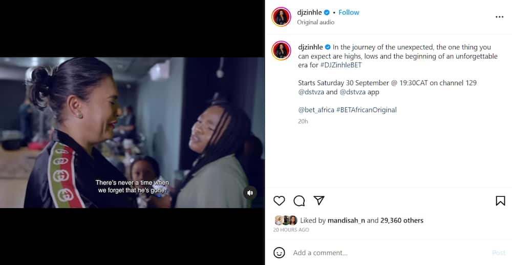 DJ Zinhle's third season of 'DJ Zinhle: The Unexpected' is set to premiere on Saturday, 30 September