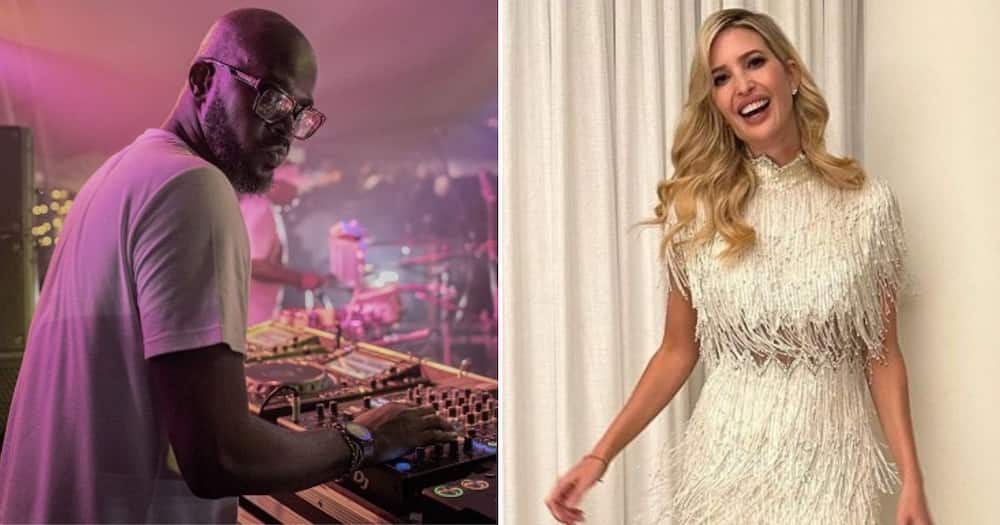 Black Coffee and Ivanka Trump partied together in Ibiza.