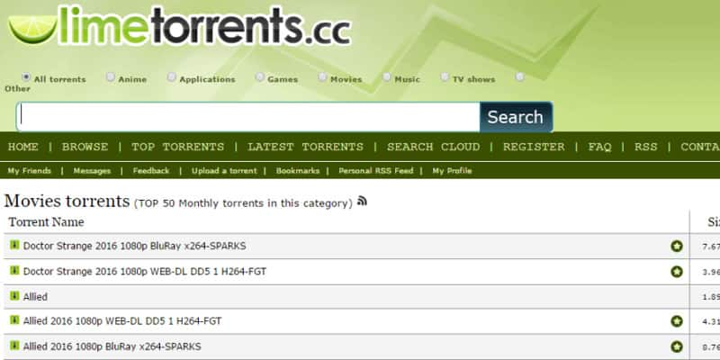 10 best torrent sites