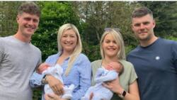 Wow: Brothers welcome their babies just 2 hours apart in same hospital after wives go into labour together