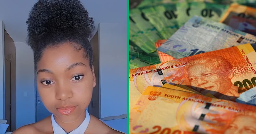 A TikTok video captured a CPUT student flaunting R7k NSFAS allowance.