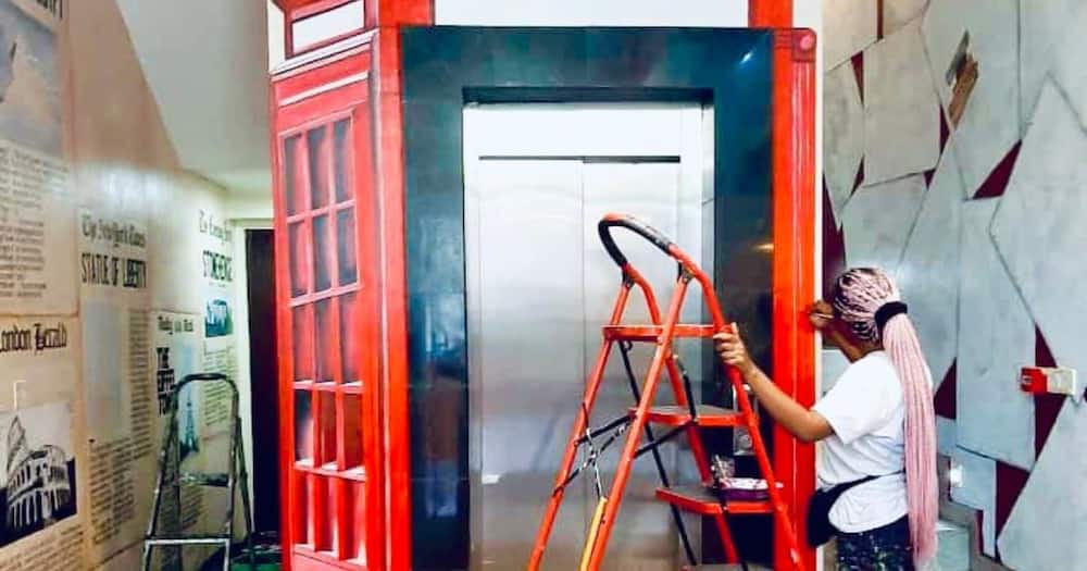 Creative Artist Who Transformed Elevator Into Cute Bus Lands Job With Pepsi, Mirinda
