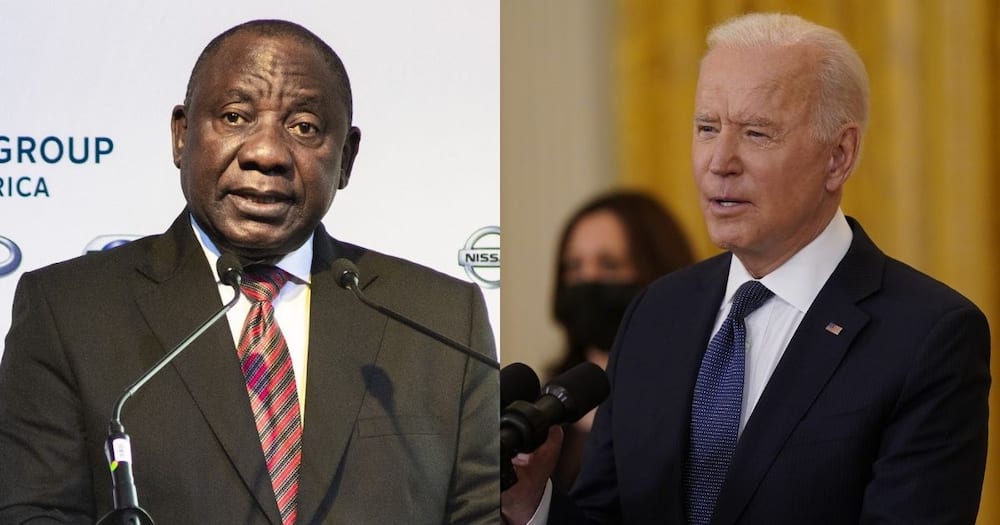 Ramaphosa says Biden has agreed to channel Pfizer vaccine donations to SA