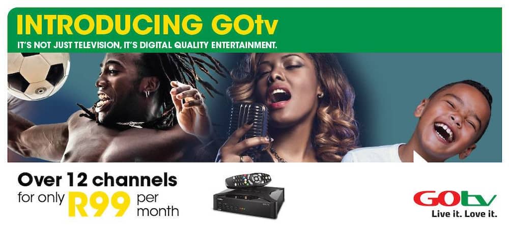 What channels are on GOtv packages in South Africa?